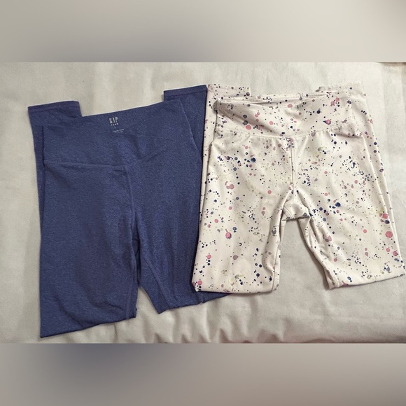 2 Pairs of Gap leggings Sz M teen girls. - Picture 4 of 11